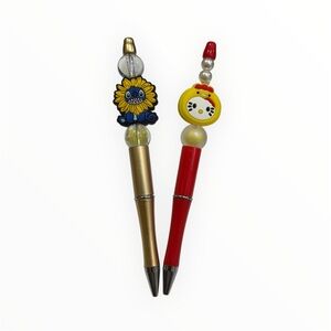 Elegant Red and Gold Toy Figurines Collection